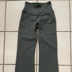 $69 Zella young women's olive green yoga pant size XXS